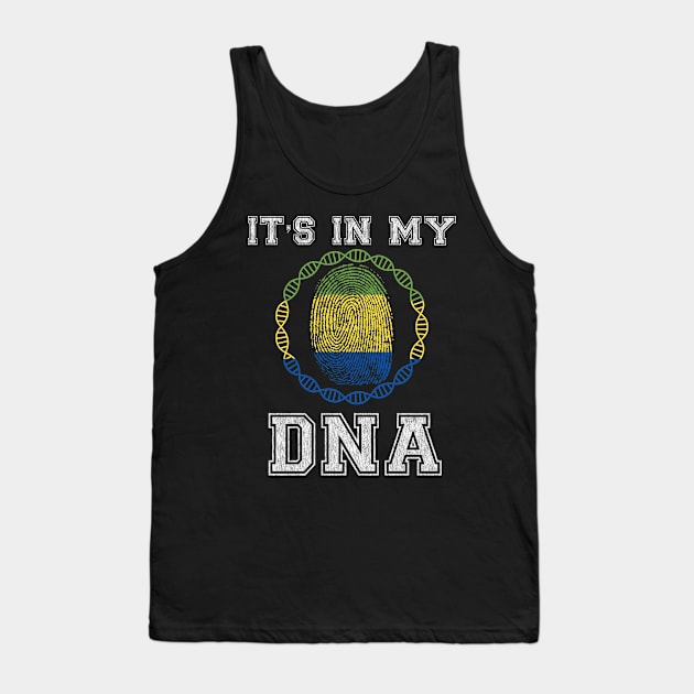 Gabon  It's In My DNA - Gift for Gabonese From Gabon Tank Top by Country Flags